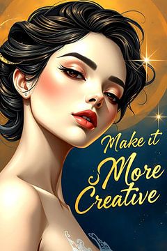 Vintage-Romantik-Porträt von rendyokt rendy