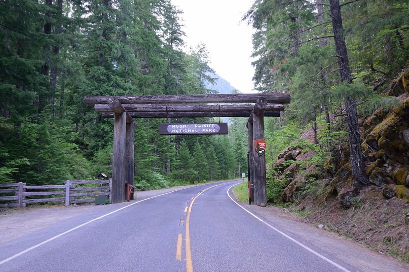 Evening visit to Mount Rainier National Park by Frank's Awesome Travels