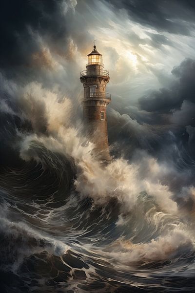 Lighthouse by Wall Wonder