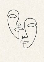 Portrait/dessin au trait