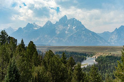 Grand Teton National Park, USA, Snake River overlook