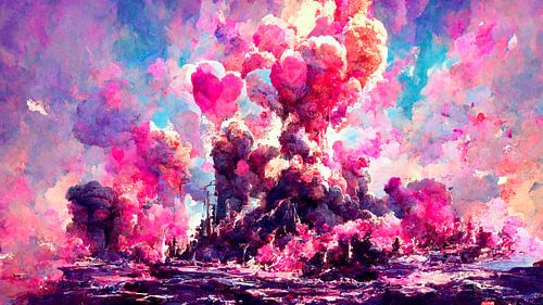 Une explosion de couleurs d'amour et de passion. Partie 2 sur Maarten Knops