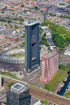Aerial view The Iron aka The Hague Tower in The Hague by Anton de Zeeuw
