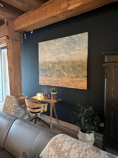 Vincent van Gogh, Maisfeld mit Rebhuhn