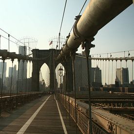 Brooklyn Bridge New York van Rosemarijn Groenink