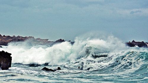 stormy seas and high waves