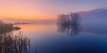 Sonnenaufgang in Tusschenwater von Henk Meijer Photography