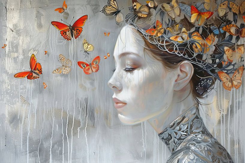 Butterflies by Abstract Painting