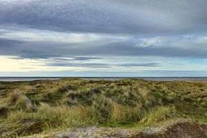 Sylt, Blick auf den Königshafen von den Lister Dünen