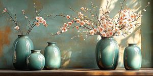 Fleurs en Jade