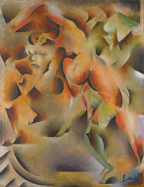 Vladimir Baranov-Rossiné - Naakte dansers van Peter Balan