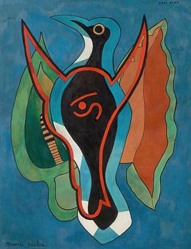Francis Picabia - Blauwe gaai (circa 1938-1939) van Peter Balan