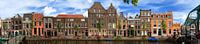 Leiden Oude Rijn panorama van Dennis van de Water thumbnail