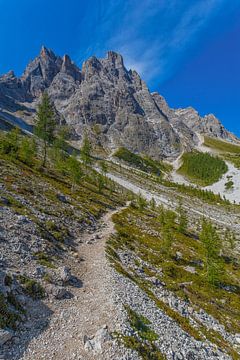 De Sextener Rotwand in de Dolomieten in Italië - 1 van Tux Photography