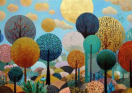 Dotted Trees and Golden Sun