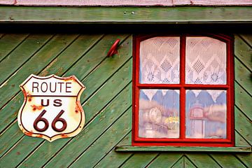 Route 66 (gezien bij vtwonen) van Yvonne Blokland