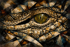 Eye of the crocodile