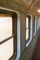 trein wagon spoor raam rail