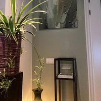 Photo de nos clients: Peinture créative Sage vert par ComfortQ, sur toile