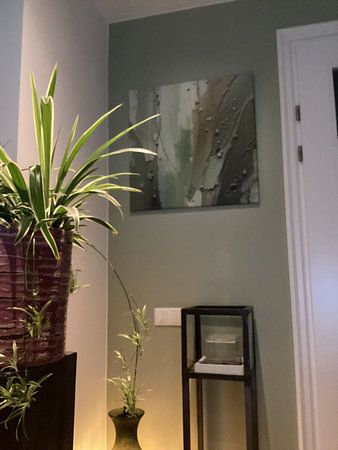 Creative Sage green painting