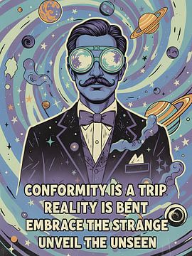 Unveil the Unseen: Cosmic Visionary by Indharta Harviansyah Avy