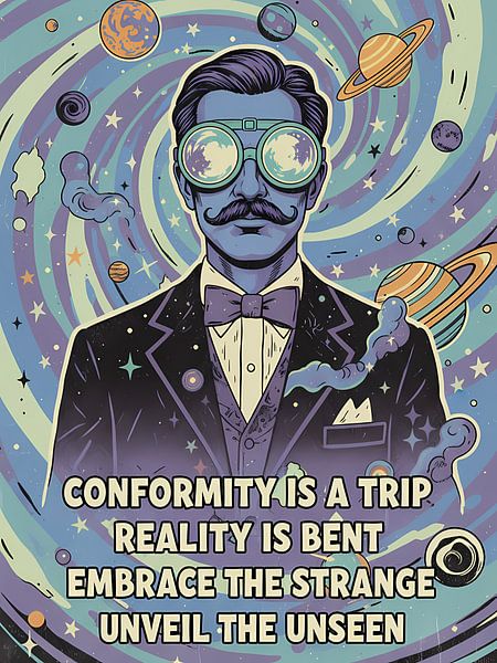 Unveil the Unseen: Cosmic Visionary by Indharta Harviansyah Avy