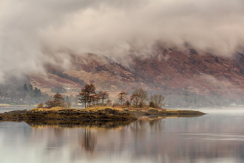 Loch Leven Schotland van Aland De Wit