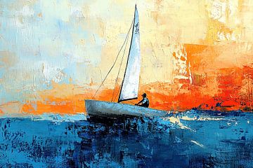 Zeilsport | Zeilboot van OMG Art