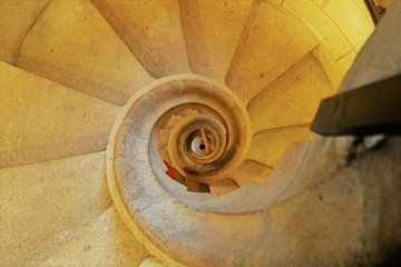 Escalier en colimaçon, Sagrada Familía sur Lisa Bechtel