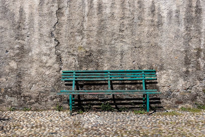 Old Bench in Italy by Frens van der Sluis