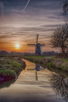 Dutch windmill De Helper