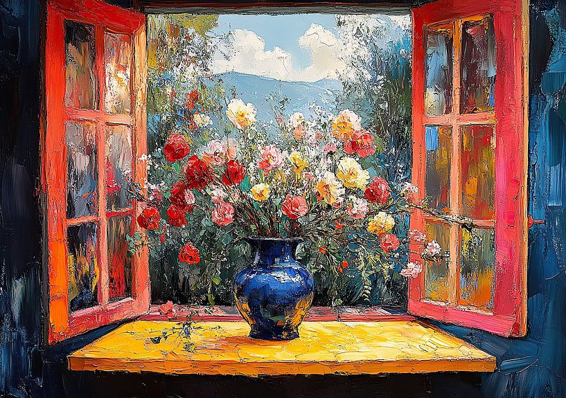 Henri Matisse inspires Open Window by Niklas Maximilian