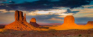 Abendsonne im Monument Valley