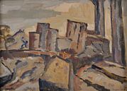 Sirak Skitnik (1883-1943)-Landschap uit Griekenland van finemasterpiece thumbnail
