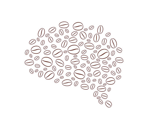 Kaffee-Brain-Art