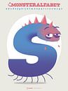 Monster alphabet letter S by Gilmar Pattipeilohy thumbnail