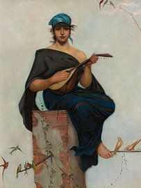 Frederik Hendrik Kaemmerer - The Lute Player by Peter Balan