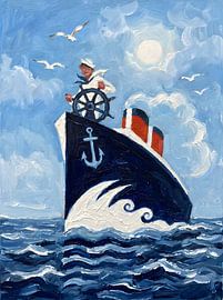 Sailor at the Helm