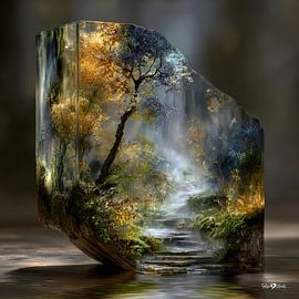 Nature in glass by Gelissen Artworks