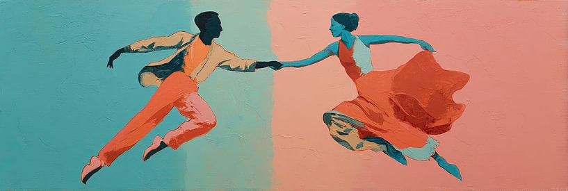 Tanzmoment | Den Rhythmus des Lebens umarmen von Wunderbare Kunst