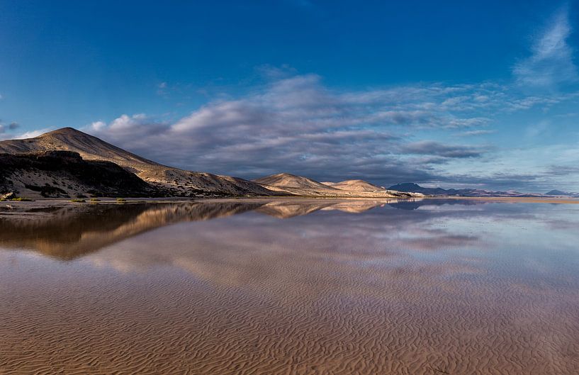 Parque Natural Jandia, Playa Risco el Paso, Fuerteventura, Îles Canaries,Espagne par Rene van der Meer