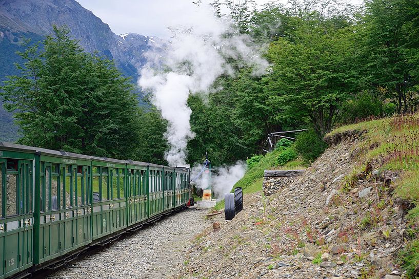 A train leaving La Macarena station by Frank's Awesome Travels