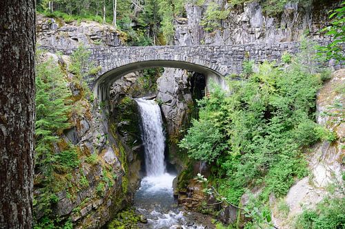 Water onder de brug