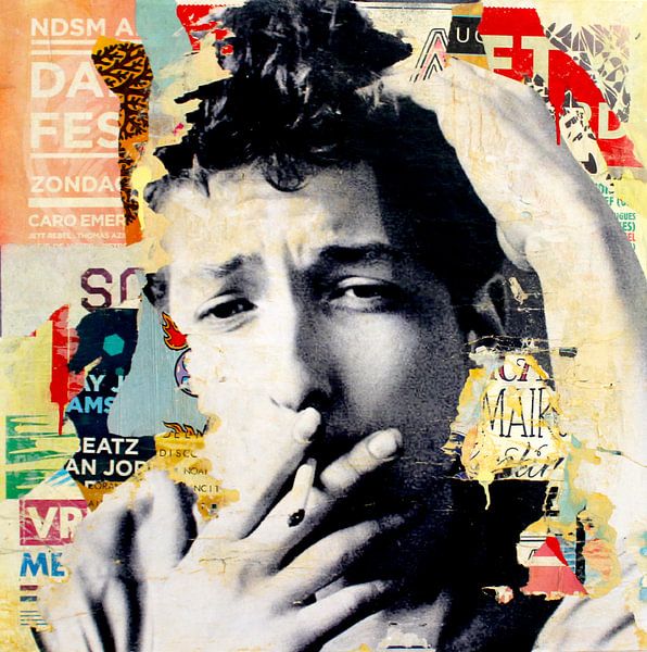 Bob Dylan by Michiel Folkers