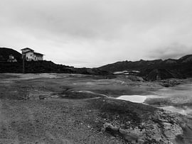 Stille Landschaft von Mazarrón in Schwarz-Weiß 5/5 von byRienk photography