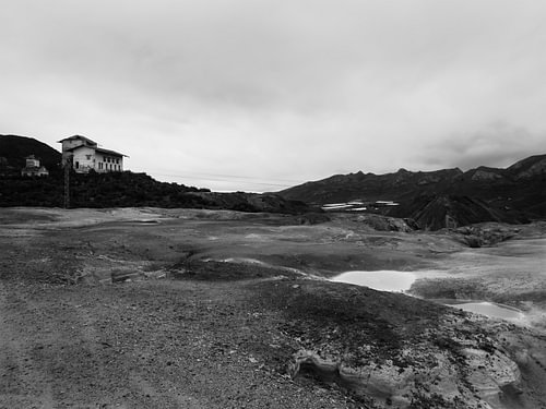 Stille Landschaft von Mazarrón in Schwarz-Weiß 5/5