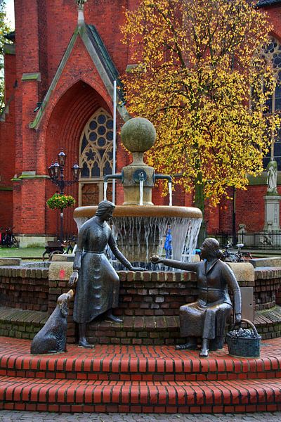 Les femmes du marché par Edgar Schermaul