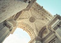 Architecture of Lisbon from different perspective.