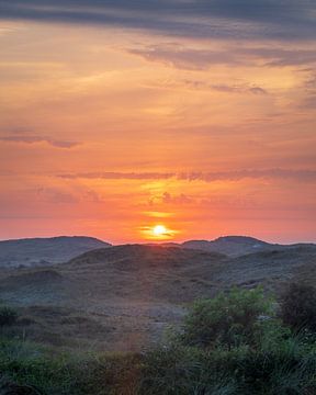 Texel sunset van John Goossens Photography