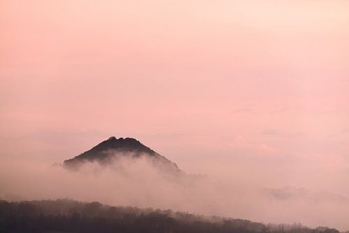 Wafts of mist at Hohenstaufen